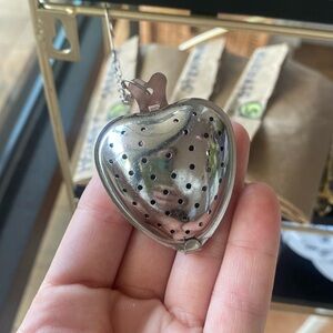 Silver Strawberry Tea Infuser